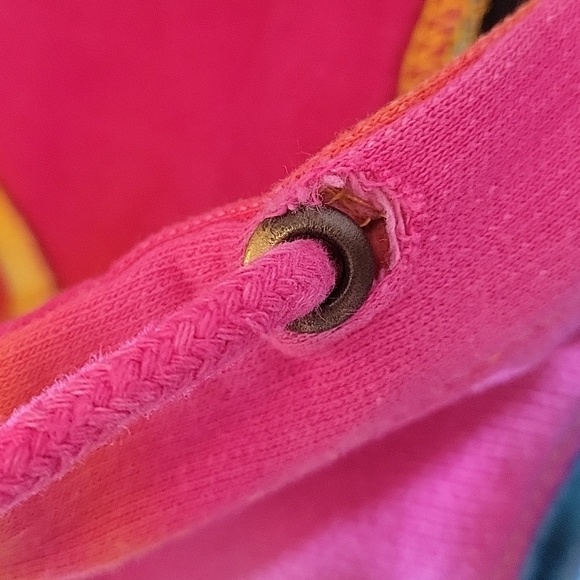 San Francisco Tie Dye Hoodie Size Medium Unisex - Picture 7 of 9